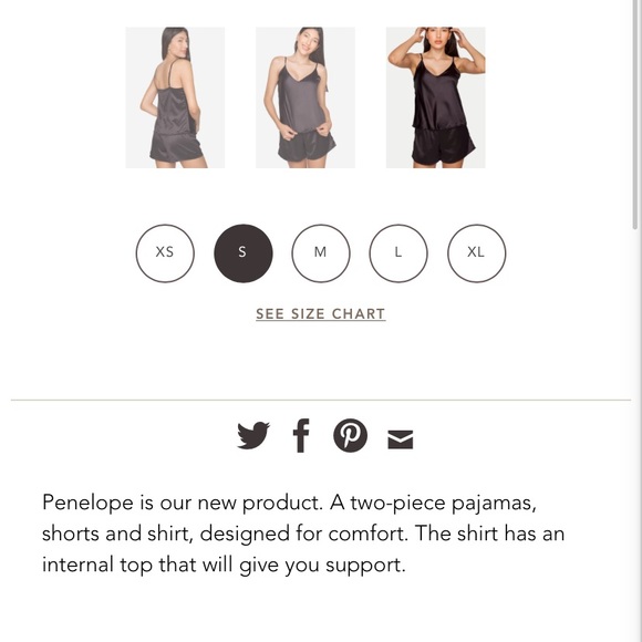 NEW Nana Penelope PJs - Small - Picture 6 of 6